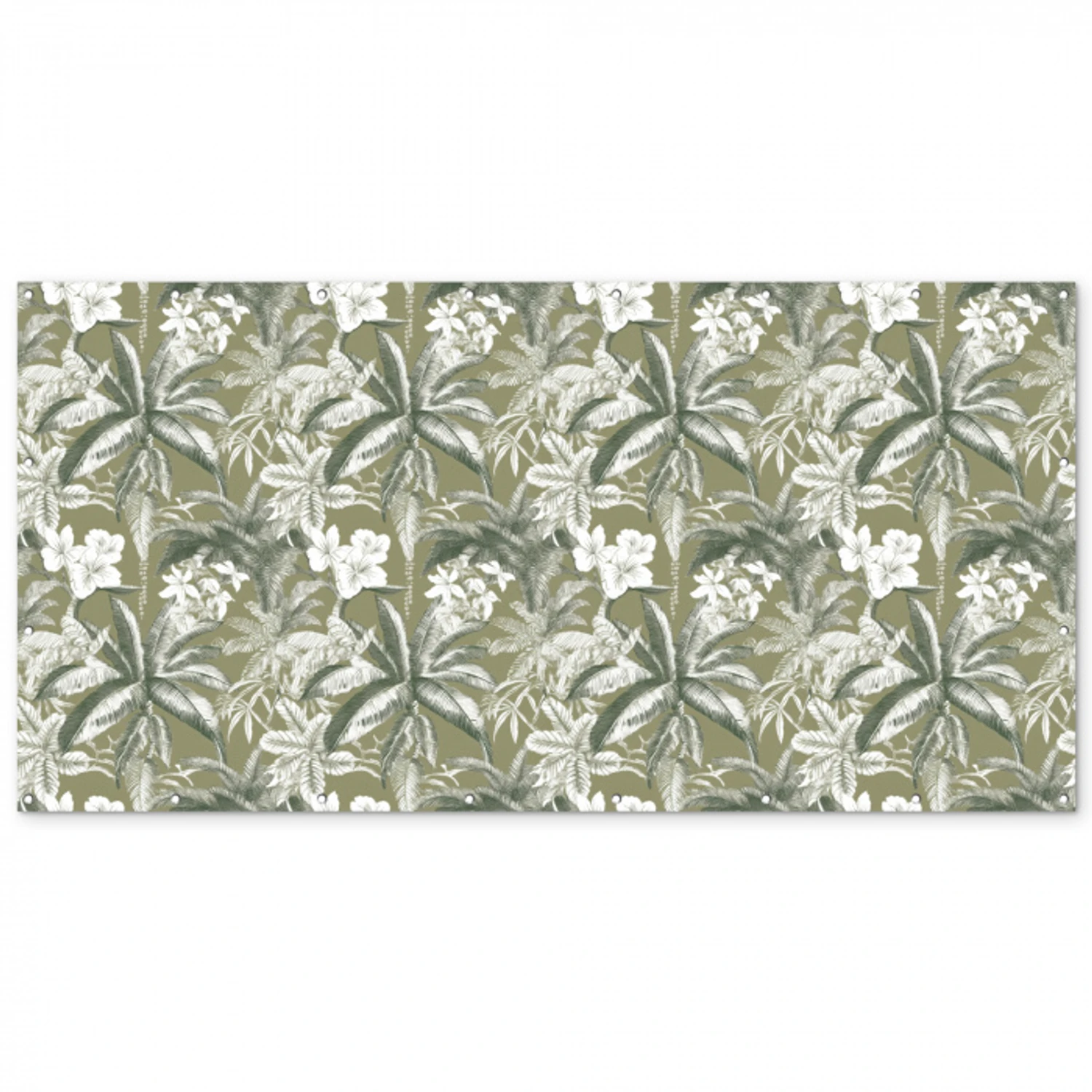 Botanisch - Bloemen - Groen Balkonbeschermer Duitsland klein 596 -zz_3d