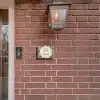Beige luipaardprint - Klassiek Naambord Rechthoek middel -sfeer7-rechthoek-S