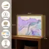 Goud - Marmer - Paars Light Box met batterij (Wandlamp) middel -USP_websiteoverzichtNL