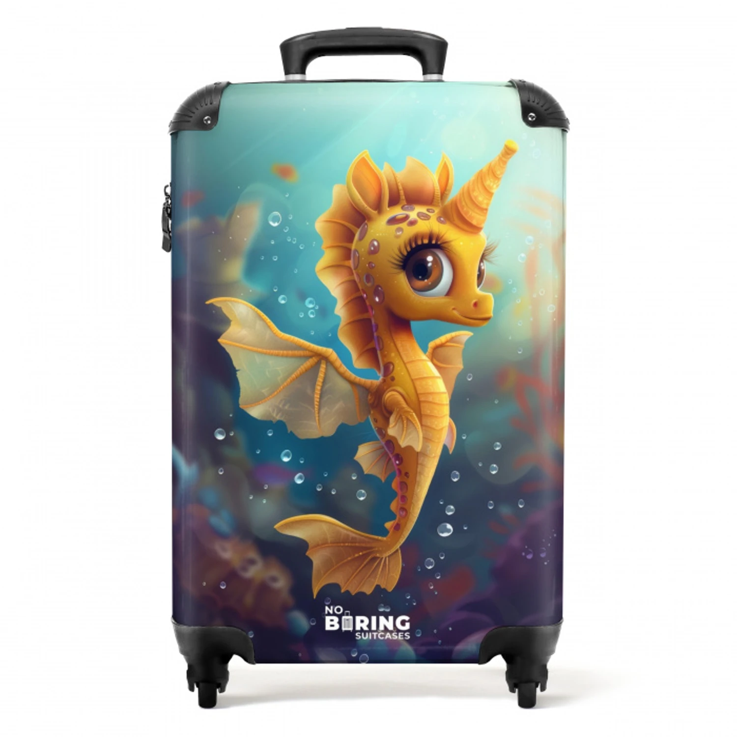 Zara zeepaardje NBS - Handbagage koffer - Unisex middel -productfoto_recht