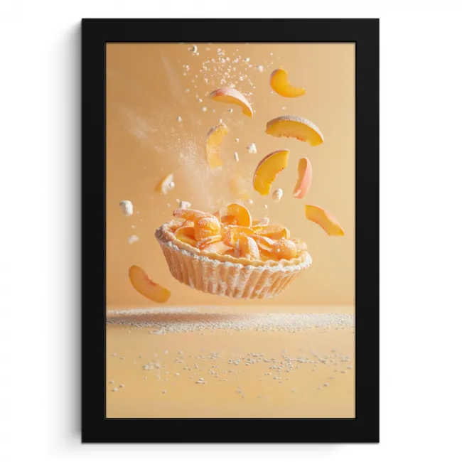 Peach - Eten - Taart - Oranje KitchenYeah - Keuken - Fotolijst klein -3d