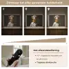 Konijn - Kok - Dier Light Box met batterij (Wandlamp) middel -USP_dimbaarNL