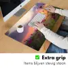 bloemen-roze-zonsondergang-natuur-weide-horizon Muismat XXL klein -sfeer3