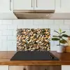Camouflage - Aardetinten - Patroon keuken achterwand spatscherm klein 900 -sfeer2