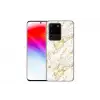 Marmer - Goud - Structuur Telefoonhoesje Samsung Galaxy S20 Ultra klein 358 -dubbelS20Ultra