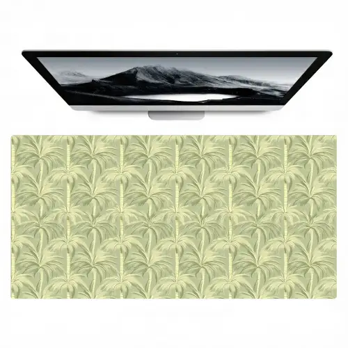 Palmwoud - Tropisch - Groen Muismat XXL klein 681 -zzz3d