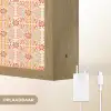 Patroon - Retro - Kleur Light Box met batterij (Wandlamp) middel 907 -USP_websiteoplaadbaarNL