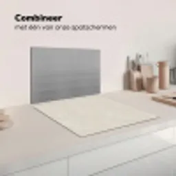 Zandkleurig - Modern - Egaal Inductie beschermer vinyl 3mm middel 274 -wsfeer7_website