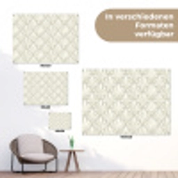 Barok - Patroon - Beige tuinposter los doek klein 239 -Xsfeer9_DE
