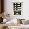 Japandi - Koffie - Decoratie - Vintage Wandkleed katoen klein -sfeer1