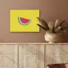 Fruit - Watermeloen - Geel PET vilt klein -sfeer4
