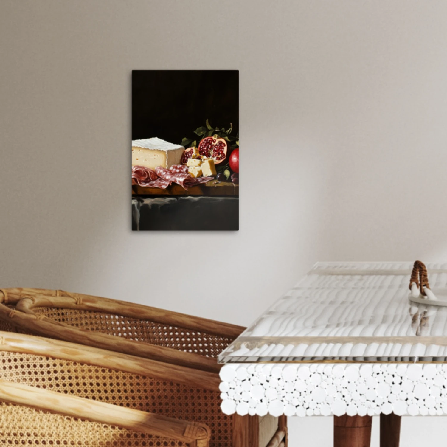 Stilleven - Vintage - Borrelplank KitchenYeah - Keuken - Canvas klein -sfeer3