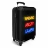 Warning Angry Gamer NBS - Handbagage koffer - Unisex middel -productfoto_3d