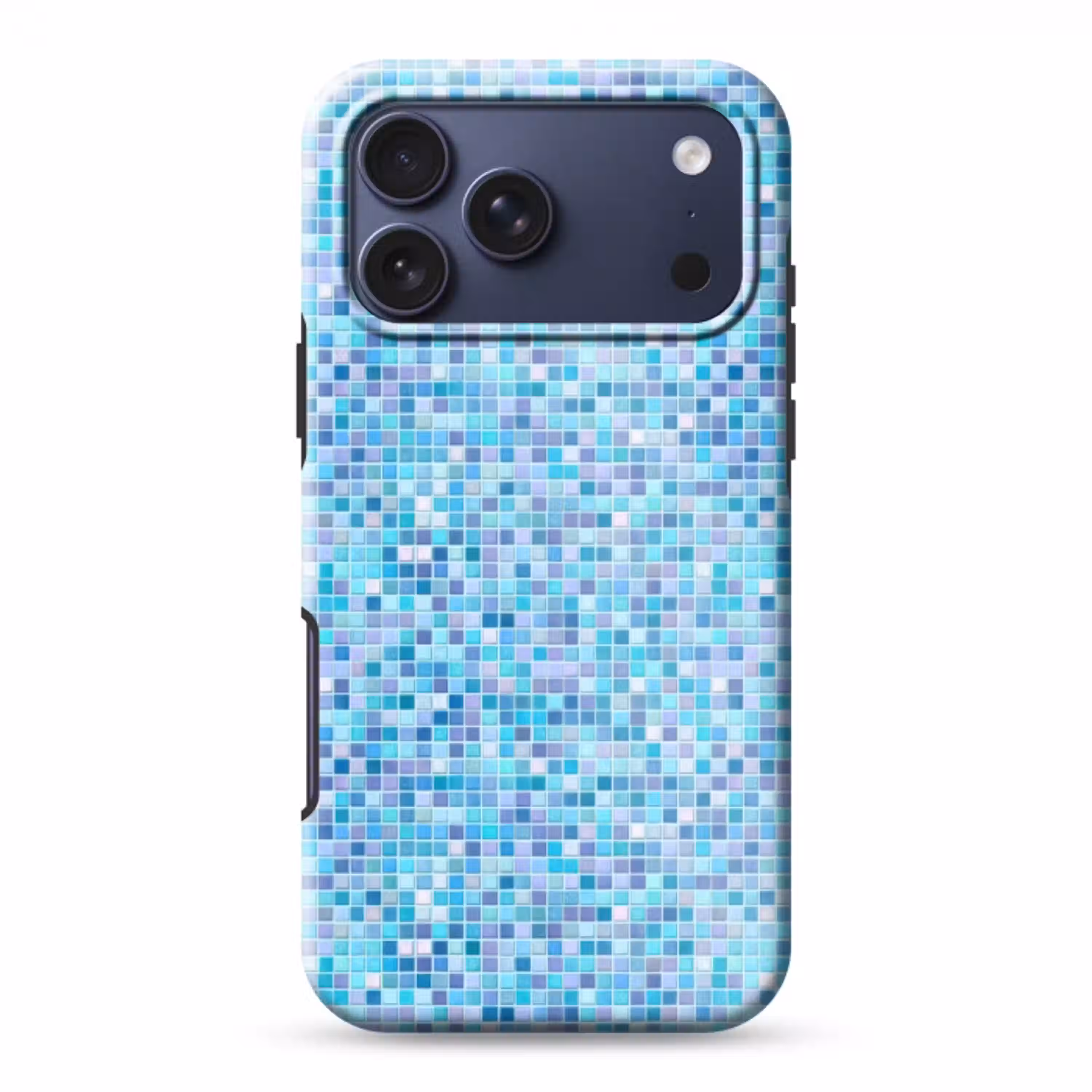 Mozaïek - Patroon - Turquoise Toughcase MagSafe Apple iPhone 17 Pro Max klein 1019 -3d