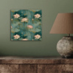 Botanisch - Bloemen - Roze aluminium wit klein 46 -sfeer2
