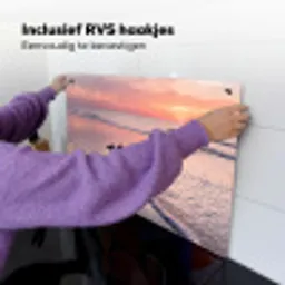 Meeuwen - Strand - Zee - Roze Inductie beschemer met haakjes klein -ky-ophangen-nl