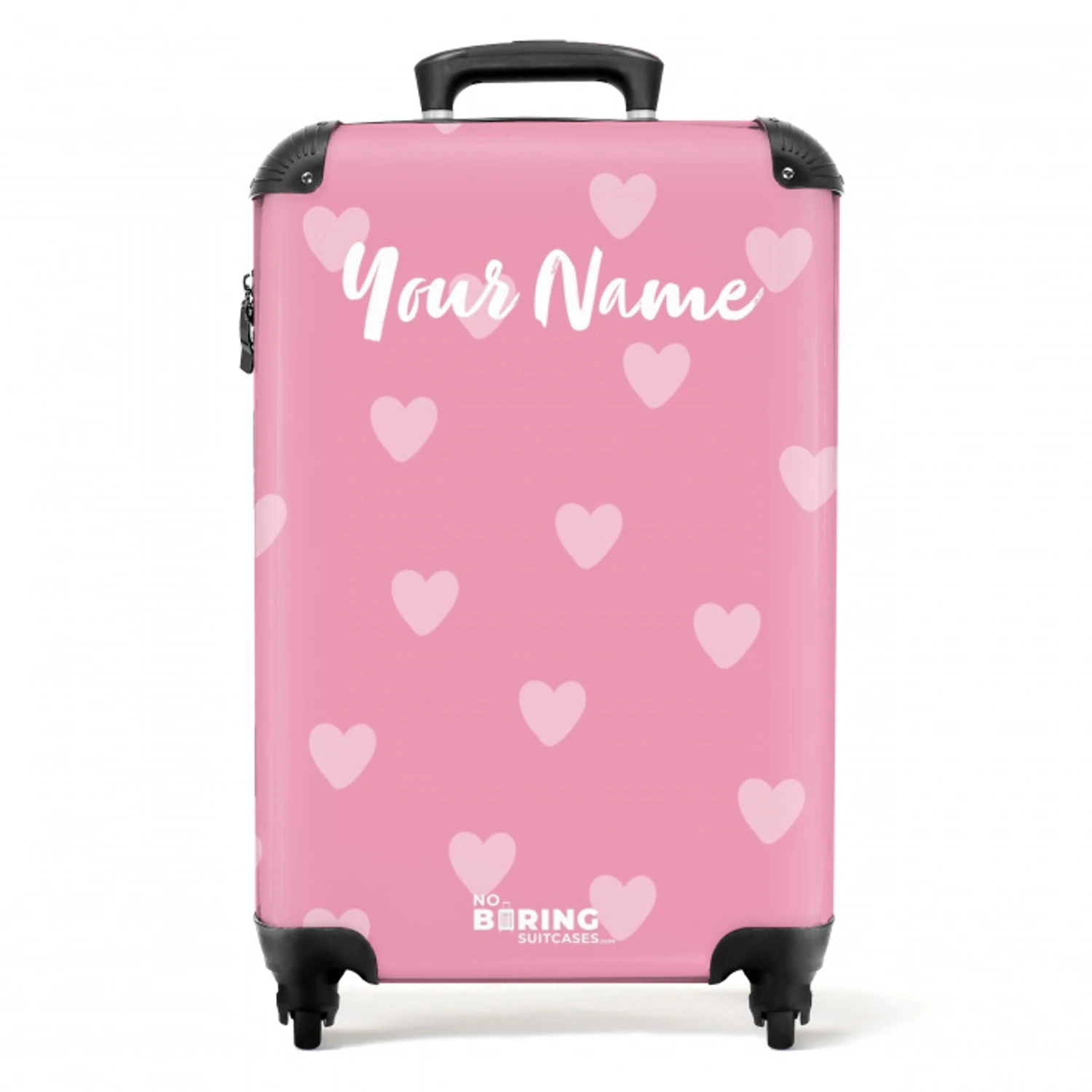 Hartjesritme NBS - Handbagage koffer - Kinderen Unisex middel -productfoto_recht