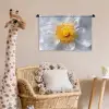 Wit - Bloem - Elegant Wandkleed katoen klein -wsfeer5_kind