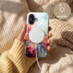 Bloemen - Abstract - Kunst - Modern Toughcase MagSafe Apple iPhone 17 klein -USP_MagsafeV
