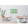 Monstera - Palmblad - Jungle - Tropisch Muursticker klein -eettafel