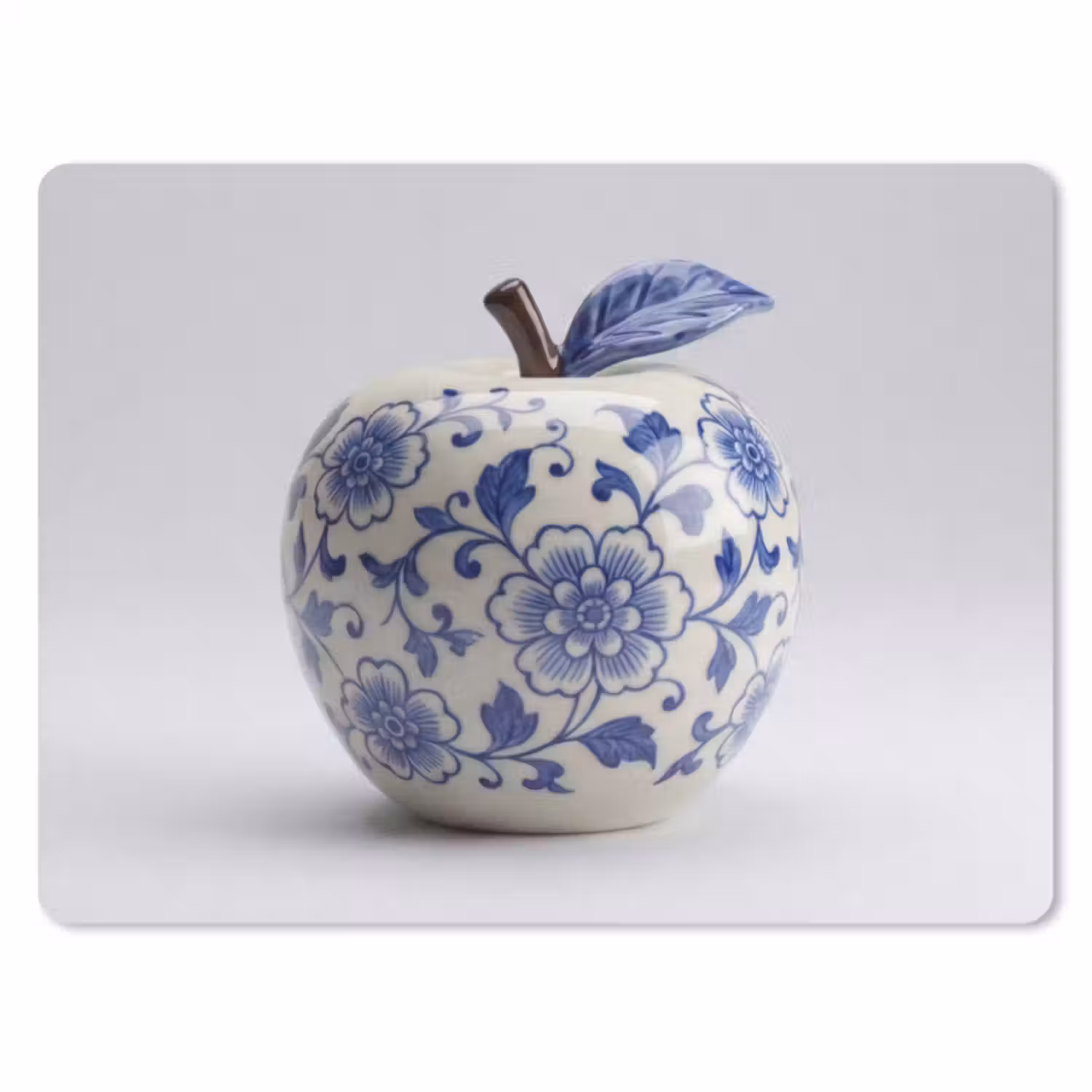 Muismat - Appel - Blauw - Klassiek