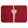Love - Hart - Rood Badmat klein -3d