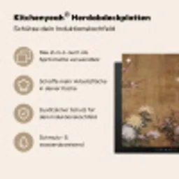 Oosters - Elegant - Kleurrijk Inductie beschemer met haakjes klein -ky-usp-de