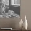 Kat - Koffie - Brood - Zwart PET vilt klein -sfeer6_closeup