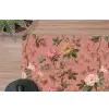 Klassiek - Botanisch - Roze muismat rubber klein 262 -closeup