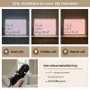 Fuck what they think - Roze - Minimalistisch Light Box met batterij (Wandlamp) middel -USP_lichtkleurNL