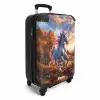 Galopperende Eenhoorn in Herfstwereld Koffer - NBS - Handbagage middel -productfoto_3d