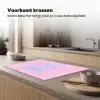 Tequila texted you - Roze - Blauw Inductie beschermer vinyl 3mm klein -sfeer1