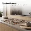 Camouflage - Patroon - Beige - Bruin Inductie beschermer vinyl 3mm klein 276 -sfeer1