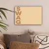 Swag - Bruin - Beige canvas 2cm klein -sfeer1