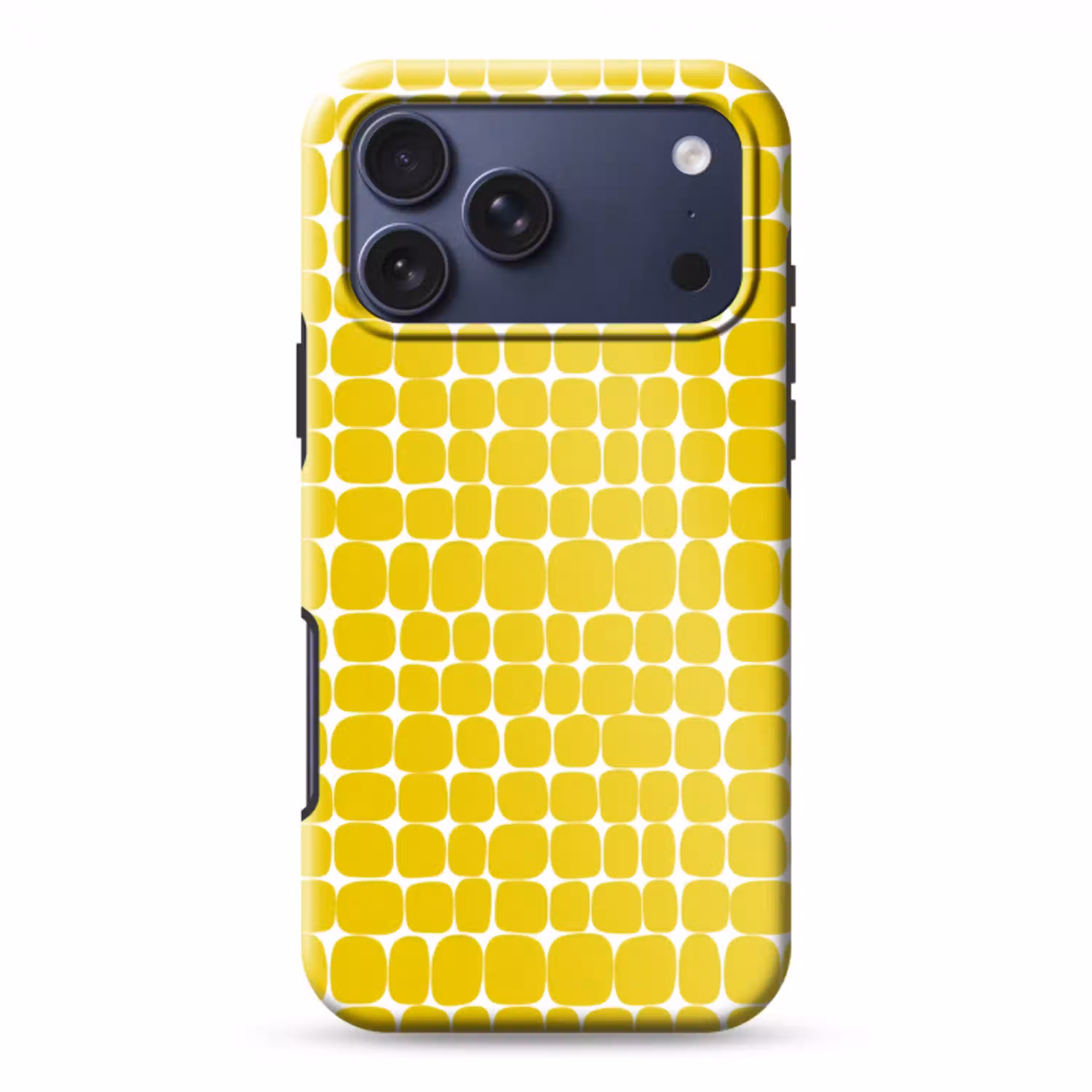 Stippen - Modern - Geel Toughcase MagSafe Apple iPhone 17 Pro Max klein 1019 -3d