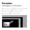 Makreel - Vis - Zwart Muismat XXL klein -sfeer5
