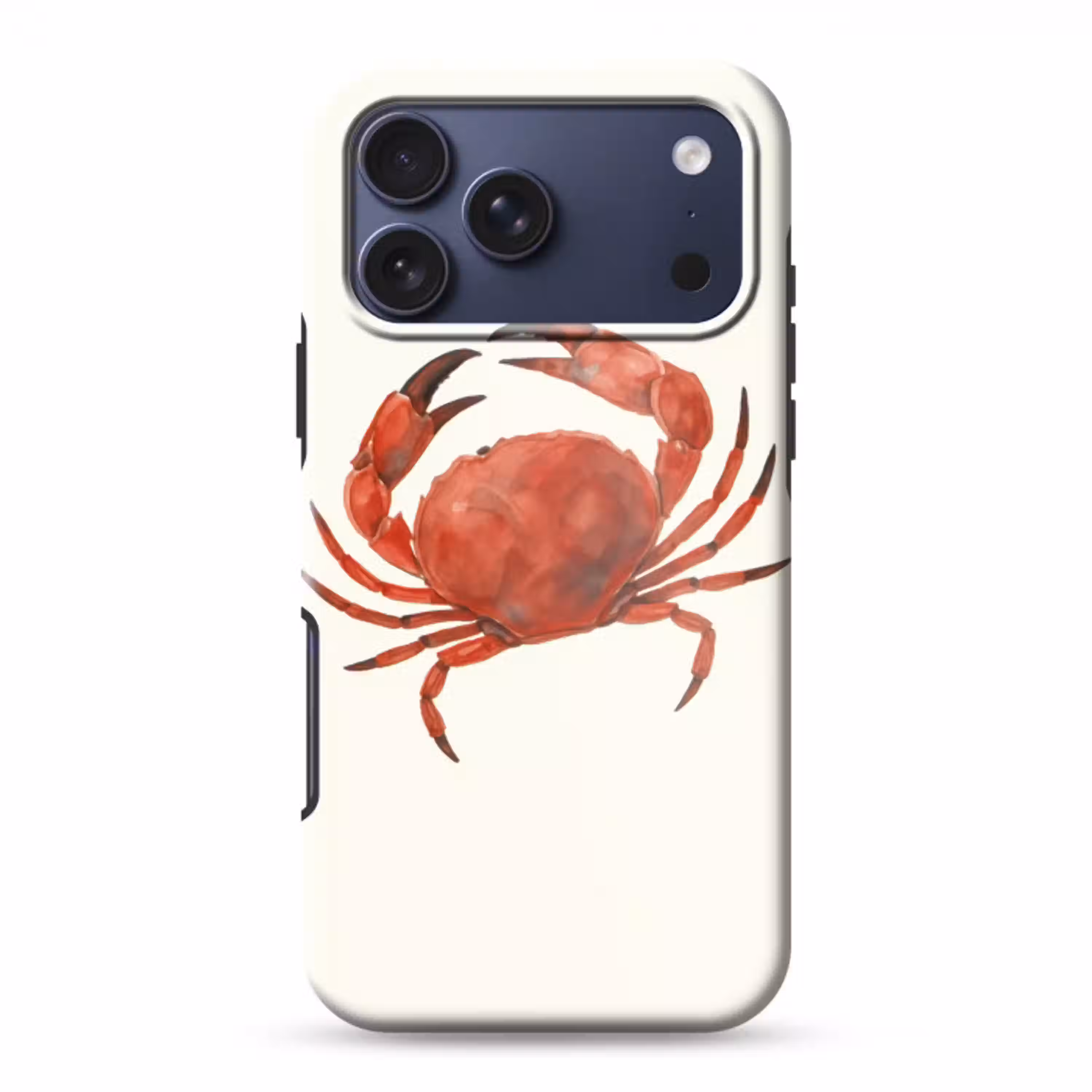 Krab - Felrood - Poten Toughcase MagSafe Apple iPhone 17 Pro Max klein -3d