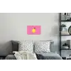 Citroen - Geel - Fris Muursticker klein -slaapkamer