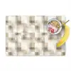Textuur - Linnen - Beige Placemat vinyl groot 368 -zzzproduct_Kitchenyeah-website
