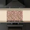 Bloemen - Bladeren - Kleurrijk keuken achterwand spatscherm klein 900 -sfeer1