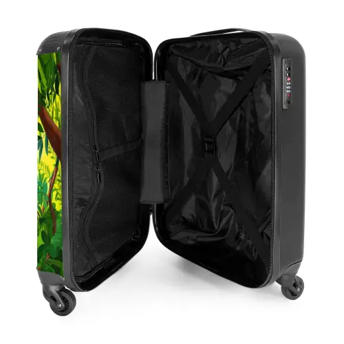 Pedro panda NBS - Handbagage koffer - Kinderen Unisex middel -binnenkant