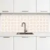Design - Lijn - Patroon - Beige keuken achterwand 2 middel 871 -3d