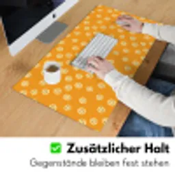 Smileys - Retro - Heel Muismat XXL klein 681 -ysfeer3_duits
