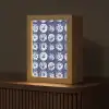 Borden - Floraal - Blauw Light Box met kabel (Tafellamp) klein 925 -z3d_website