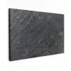 Natuursteen - Industrieel - Leisteen - Structuur - Grijs canvas 2cm klein -z3d
