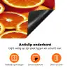 Sinaasappels - Oranje - Gesneden Inductie beschermer vinyl 3mm klein 276 -zzzzzzz-td-onderkant