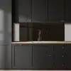 Goud - Zwart - Diamant keuken achterwand 2 middel 871 -sfeer1