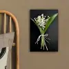 Lelietjes van dalen - Bloemen - Stilleven - Flora canvas 2cm klein -sfeer3