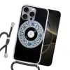 Vinyl - LP - Delfts Blauw - Muziek Hoesje iPhone 16 Pro Max met koord klein -sfeer1