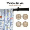 Zee - Sfeer - Kreeft - Oester Wandkleed katoen klein 269 -sfeer2